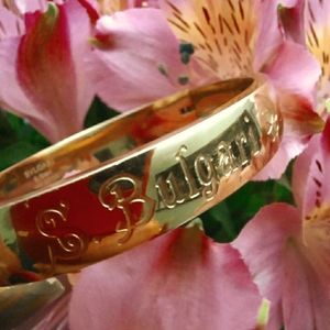 Bvlgari gold bracelet size 17